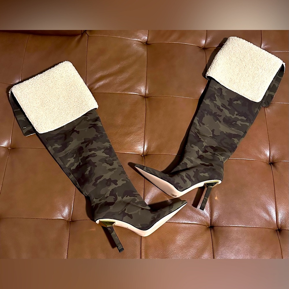 Good American Over the Knee Boots